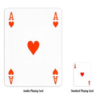 Cartes à jouer GSE 8 x 11 Super Jumbo, jeu de cartes géant, très grandes cartes à jouer pour tous les âges