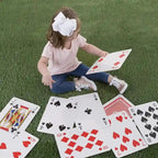 Cartes à jouer GSE 8 x 11 Super Jumbo, jeu de cartes géant, très grandes cartes à jouer pour tous les âges