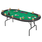 Jeu de poker à 9 joueurs avec AVAWING - Table de poker de casino et loisirs