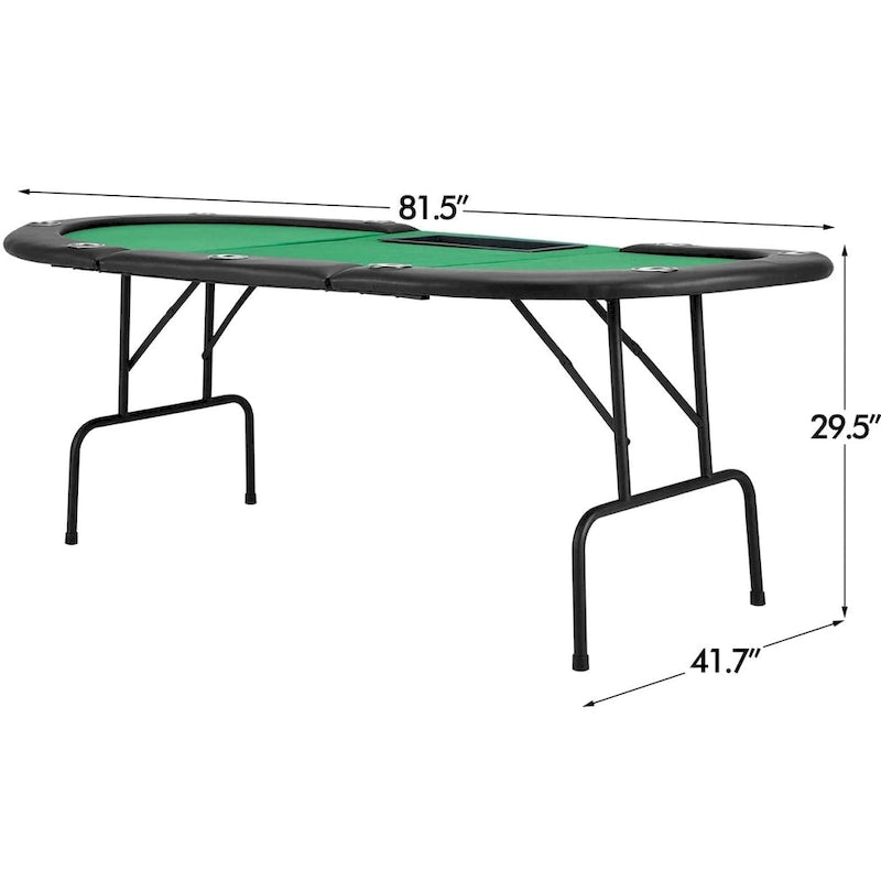 Jeu de poker à 9 joueurs avec AVAWING - Table de poker de casino et loisirs