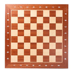 GSE 19 x19  Wooden Inlaid Chessboard, Professional Staunton Tournament Chess Board with 2  Square