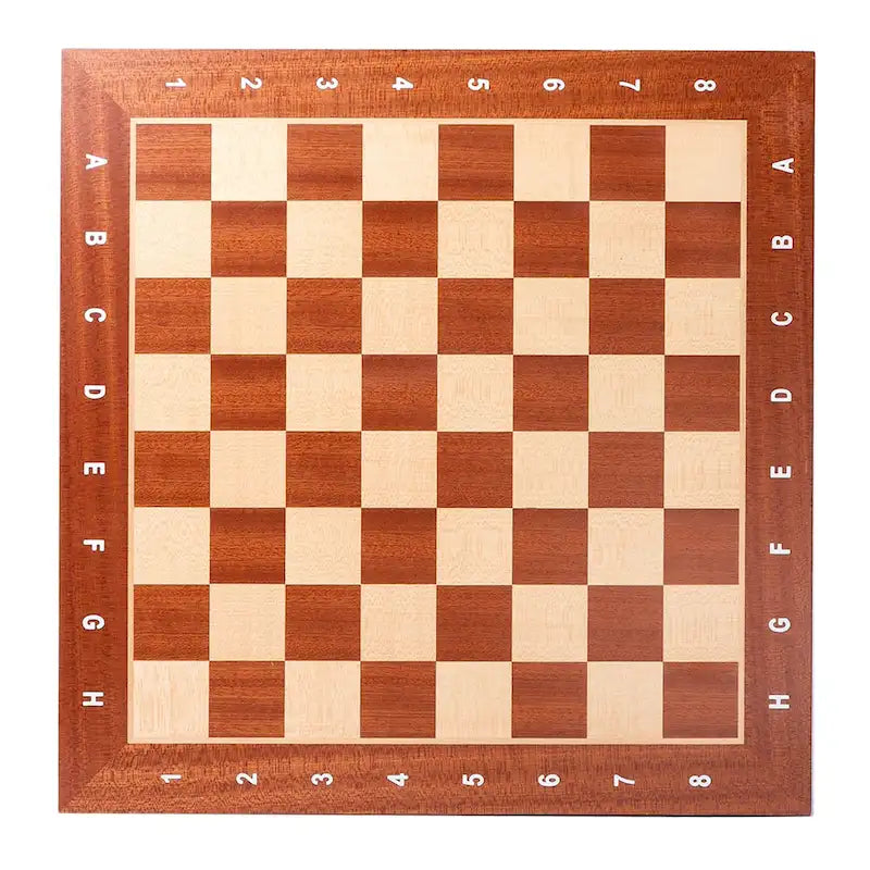 GSE 19 x19  Wooden Inlaid Chessboard, Professional Staunton Tournament Chess Board with 2  Square