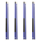 Ensemble de 4 queues de billard GSE en composite graphite-fibre de verre mat. Ensemble de 2 queues de billard de 58 pouces (147 cm) pour usage domestique ou commercial.
