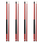 Ensemble de 4 queues de billard GSE en composite graphite-fibre de verre mat. Ensemble de 2 queues de billard de 58 pouces (147 cm) pour usage domestique ou commercial.