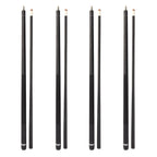 Ensemble de 4 queues de billard GSE en composite graphite-fibre de verre mat. Ensemble de 2 queues de billard de 58 pouces (147 cm) pour usage domestique ou commercial.