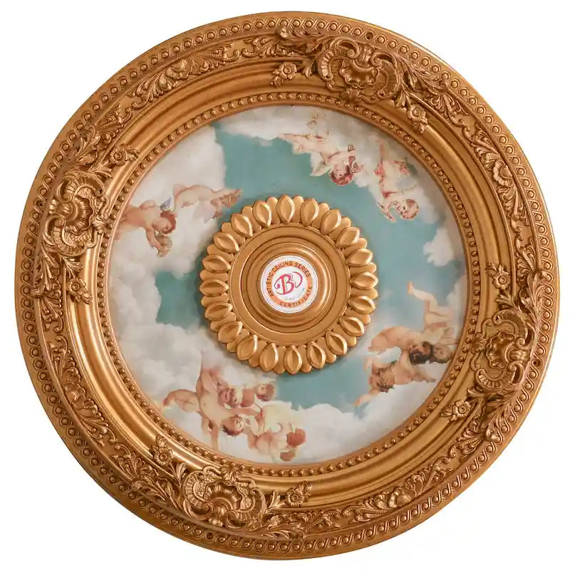 24in Cherub Sky Ceiling Medallion