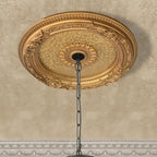 Médaillon de plafond chérubin ciel de 24 pouces