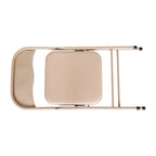 Ensemble table et chaises pliantes 5 pièces avec plateau rembourré - 85 cm (L) x 85 cm (P) x 70,5 cm (H)