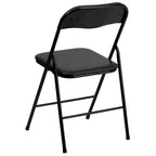 Ensemble table et chaises pliantes 5 pièces avec plateau rembourré - 85 cm (L) x 85 cm (P) x 70,5 cm (H)