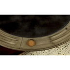 Table de jeu traditionnelle Nami en bois massif gris de Furniture of America