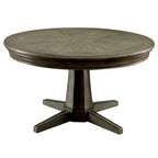 Table de jeu traditionnelle Nami en bois massif gris de Furniture of America