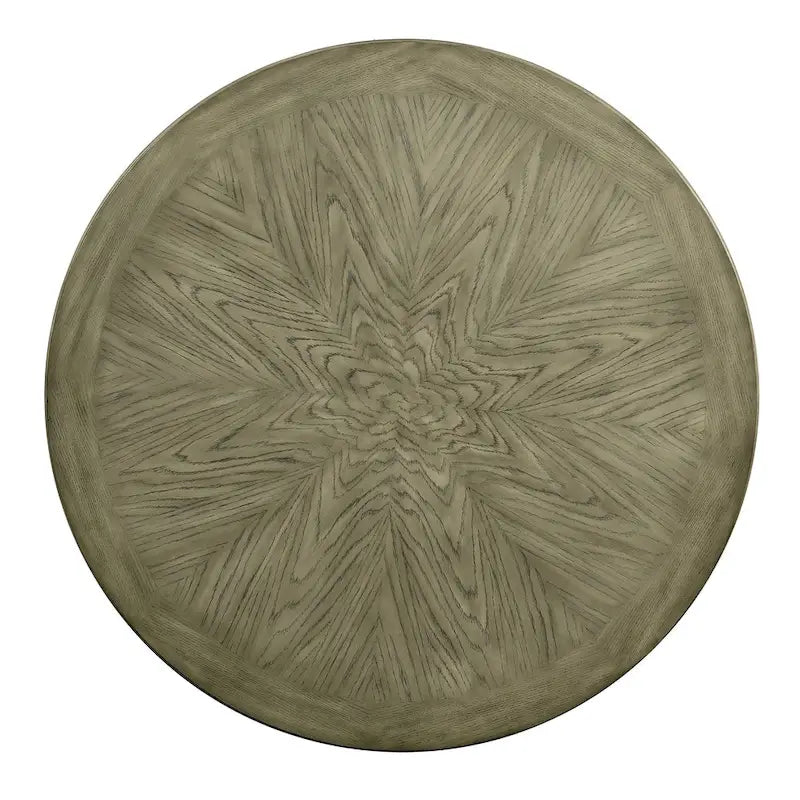 Table de jeu traditionnelle Nami en bois massif gris de Furniture of America