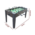 Baby-foot Hathaway Hurricane 54 pouces - Noyer foncé