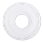 Rosace de plafond blanche Wingate de Livex Lighting, références 82073, 82075, 82076 et 82077