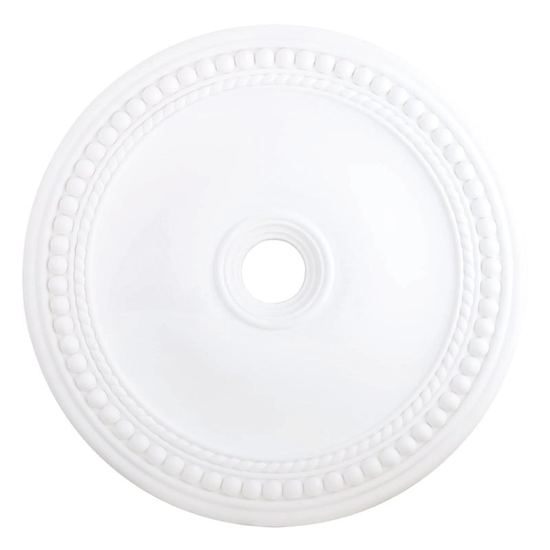 Livex Lighting Wingate White Ceiling Medallion, 82073, 82075, 82076, 82077