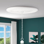 Rosace de plafond blanche Wingate de Livex Lighting, références 82073, 82075, 82076 et 82077
