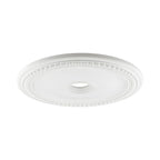 Rosace de plafond blanche Wingate de Livex Lighting, références 82073, 82075, 82076 et 82077