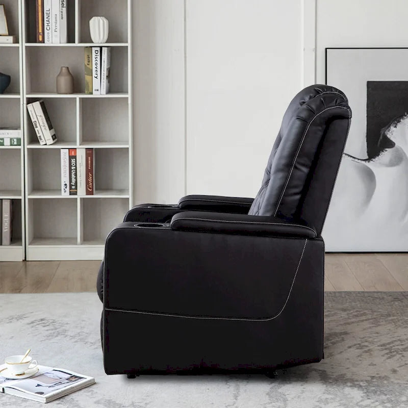 Fauteuil inclinable électrique multifonction Ebello pour home cinéma