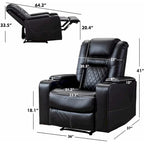Fauteuil inclinable électrique multifonction Ebello pour home cinéma