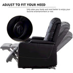 Fauteuil inclinable électrique multifonction Ebello pour home cinéma