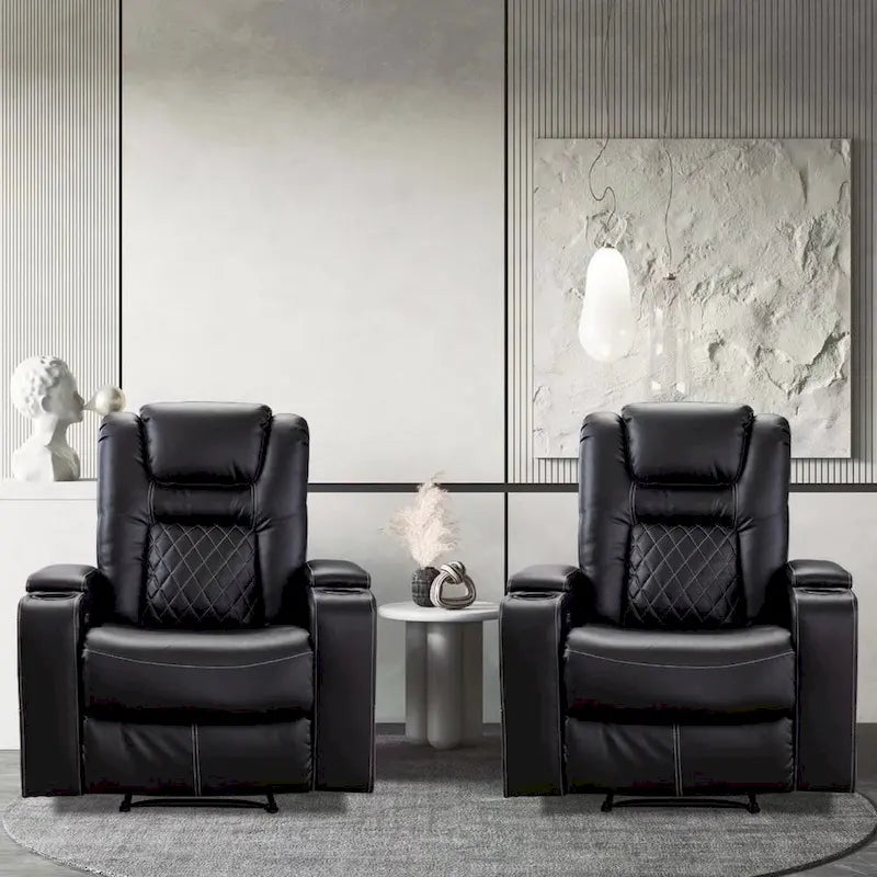 Fauteuil inclinable électrique multifonction Ebello pour home cinéma