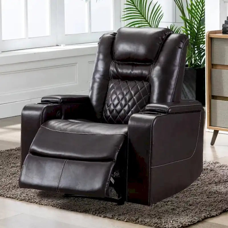 Fauteuil inclinable électrique multifonction Ebello pour home cinéma