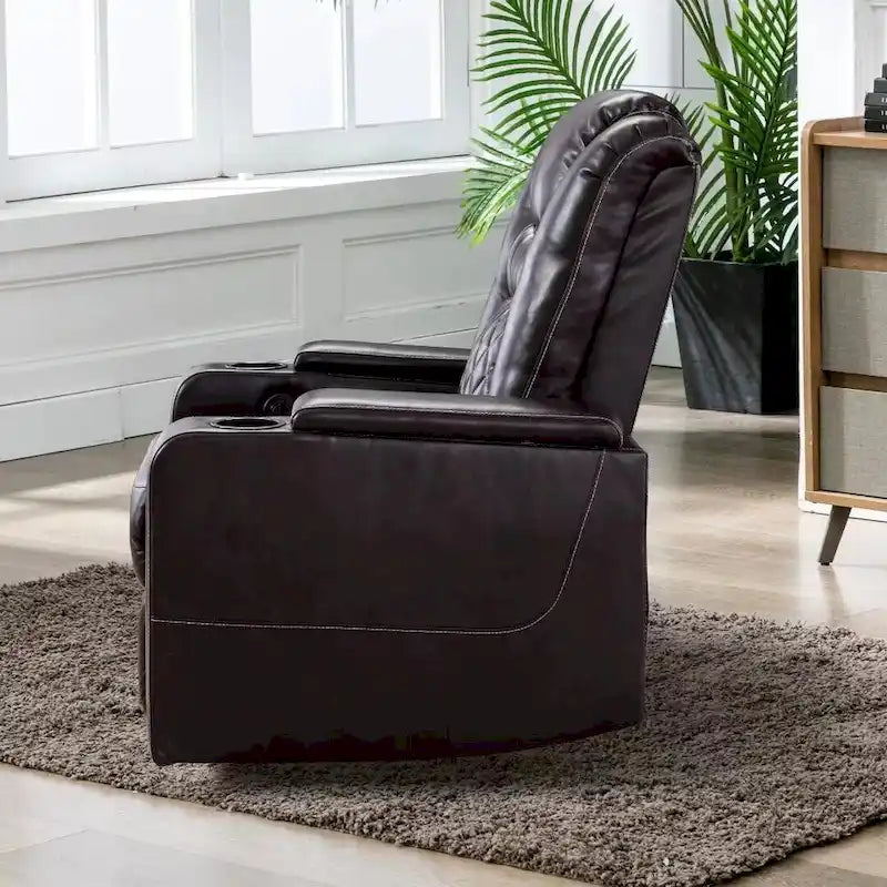 Fauteuil inclinable électrique multifonction Ebello pour home cinéma