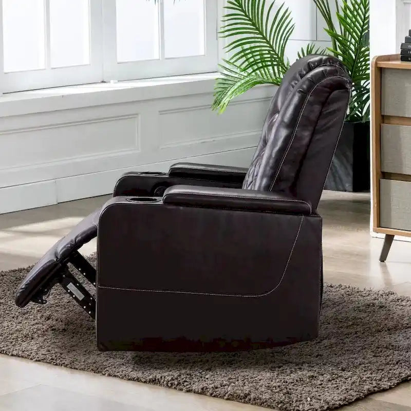 Fauteuil inclinable électrique multifonction Ebello pour home cinéma