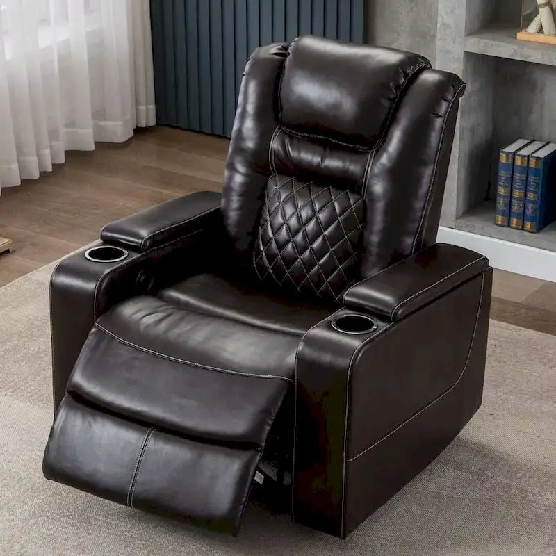 Fauteuil inclinable électrique multifonction Ebello pour home cinéma