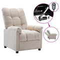 Fauteuil inclinable vidaXL, confortable et relaxant, en tissu pour home cinéma - 29,1 x 38,9 x 40,1 cm
