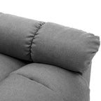 Fauteuil inclinable vidaXL, confortable et relaxant, en tissu pour home cinéma - 29,1 x 38,9 x 40,1 cm