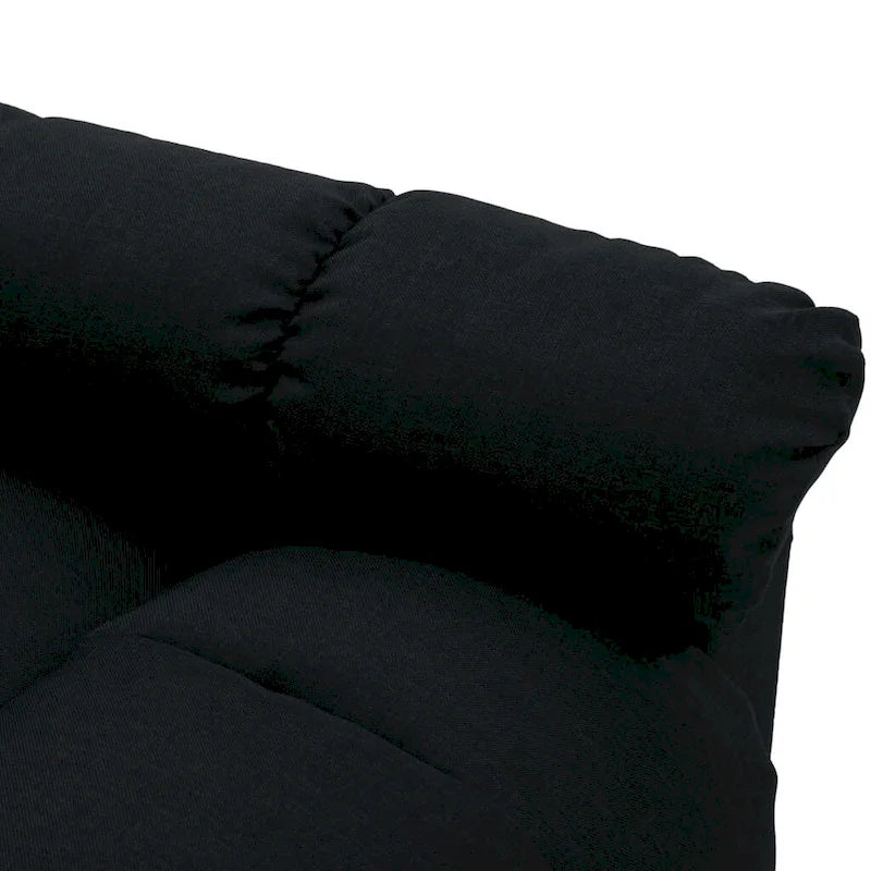 Fauteuil inclinable vidaXL, confortable et relaxant, en tissu pour home cinéma - 29,1 x 38,9 x 40,1 cm