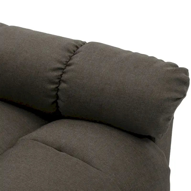 Fauteuil inclinable vidaXL, confortable et relaxant, en tissu pour home cinéma - 29,1 x 38,9 x 40,1 cm