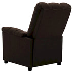 Fauteuil inclinable vidaXL, confortable et relaxant, en tissu pour home cinéma - 29,1 x 38,9 x 40,1 cm
