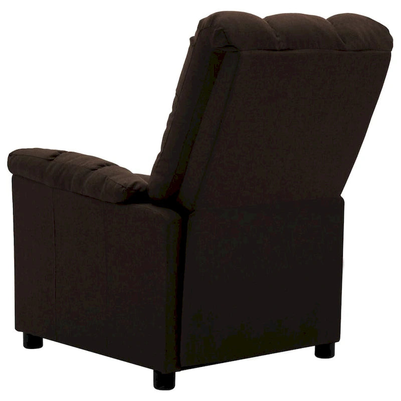 Fauteuil inclinable vidaXL, confortable et relaxant, en tissu pour home cinéma - 29,1 x 38,9 x 40,1 cm
