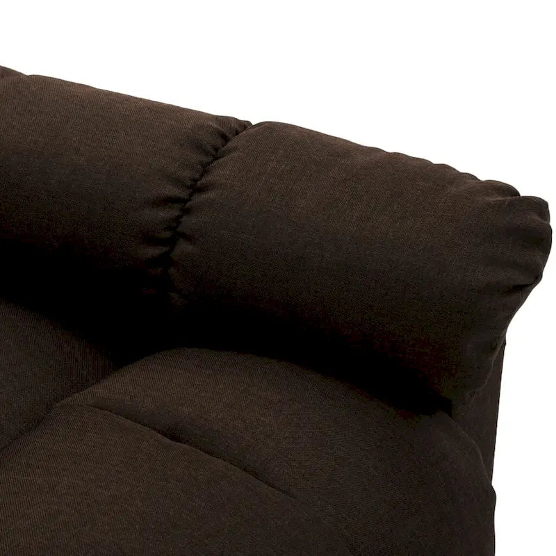 Fauteuil inclinable vidaXL, confortable et relaxant, en tissu pour home cinéma - 29,1 x 38,9 x 40,1 cm
