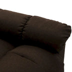 Fauteuil inclinable vidaXL, confortable et relaxant, en tissu pour home cinéma - 29,1 x 38,9 x 40,1 cm