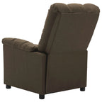 Fauteuil inclinable vidaXL, confortable et relaxant, en tissu pour home cinéma - 29,1 x 38,9 x 40,1 cm