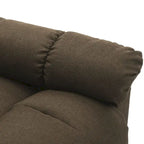 Fauteuil inclinable vidaXL, confortable et relaxant, en tissu pour home cinéma - 29,1 x 38,9 x 40,1 cm