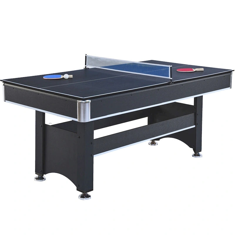 Table de billard de 1,83 m avec plateau de ping-pong