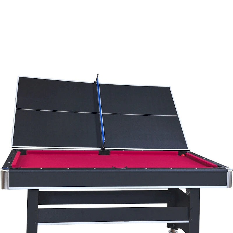 Table de billard de 1,83 m avec plateau de ping-pong