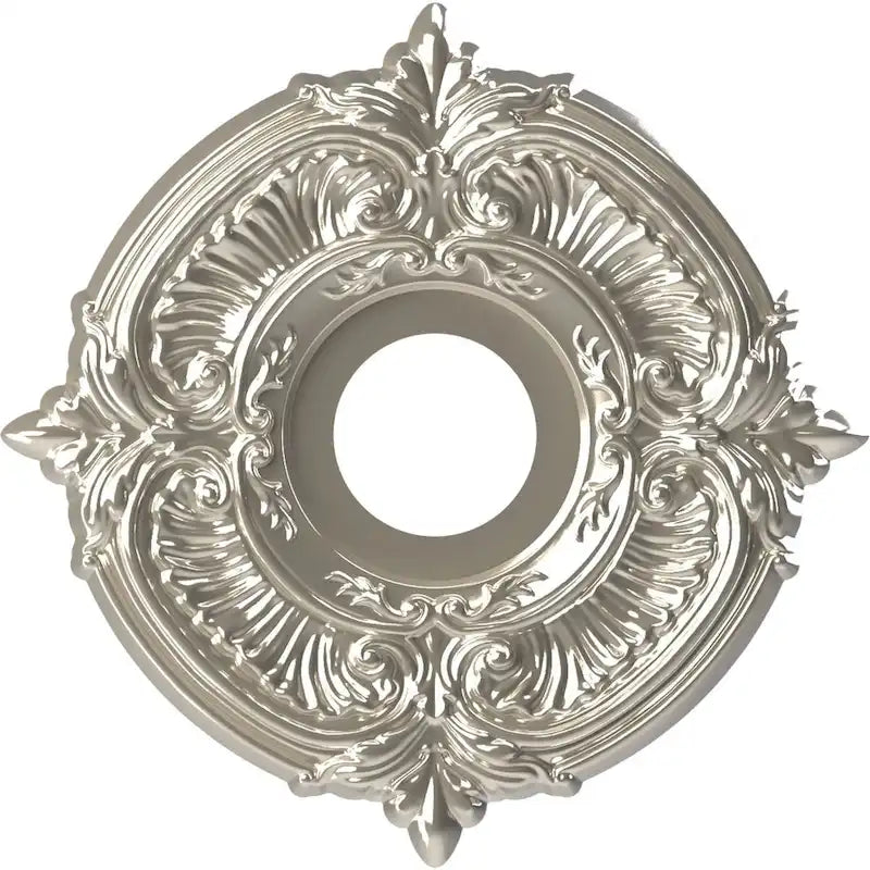 3 1/2  Inside Diameter - Attica Thermoformed PVC Ceiling Medallion