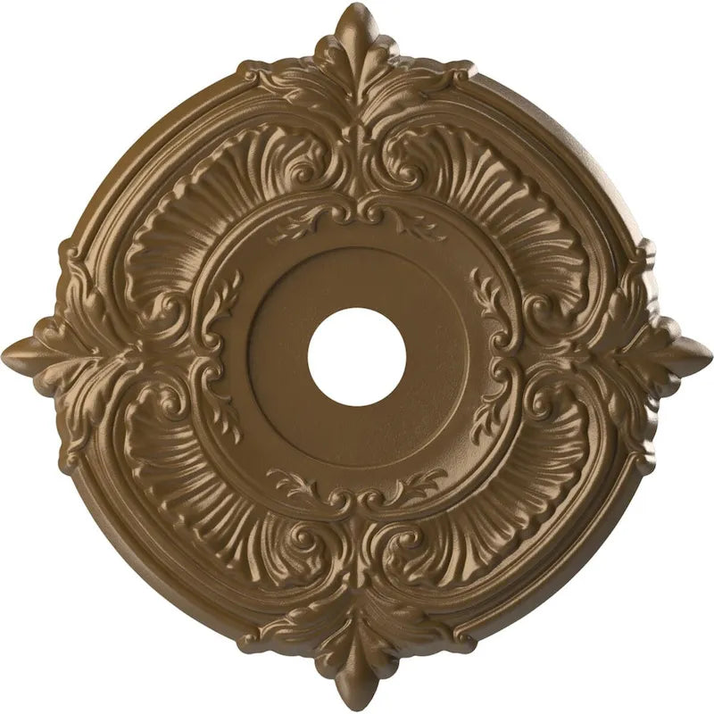 3 1/2  Inside Diameter - Attica Thermoformed PVC Ceiling Medallion