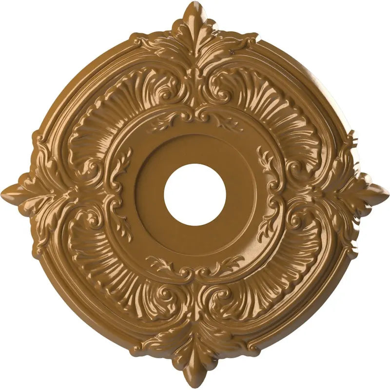 3 1/2  Inside Diameter - Attica Thermoformed PVC Ceiling Medallion