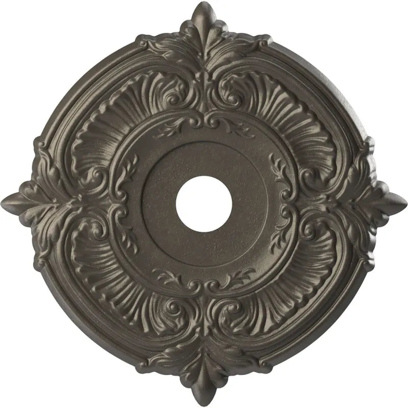 3 1/2  Inside Diameter - Attica Thermoformed PVC Ceiling Medallion