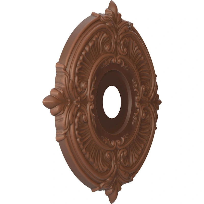 3 1/2  Inside Diameter - Attica Thermoformed PVC Ceiling Medallion