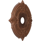 Rosace de plafond Attica en PVC thermoformé, diamètre intérieur 3 1/2 po