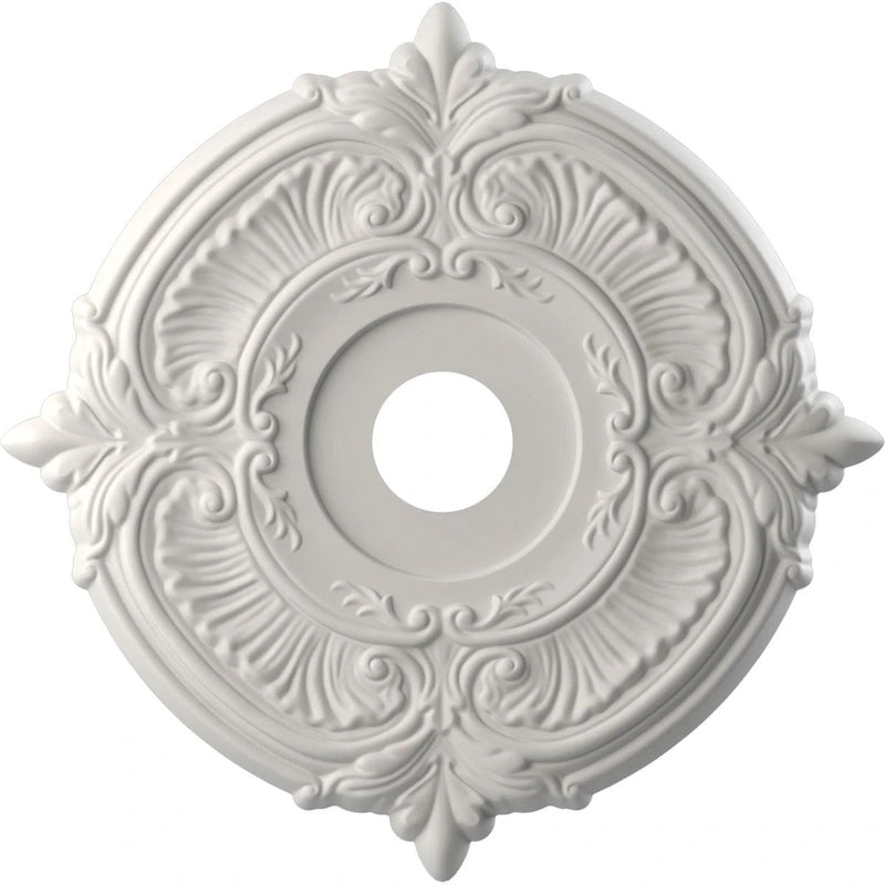 3 1/2  Inside Diameter - Attica Thermoformed PVC Ceiling Medallion