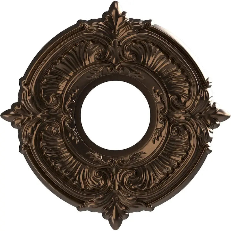 3 1/2  Inside Diameter - Attica Thermoformed PVC Ceiling Medallion