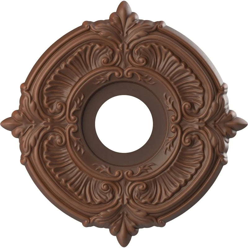 3 1/2  Inside Diameter - Attica Thermoformed PVC Ceiling Medallion